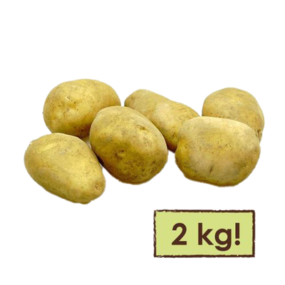 Produktfoto zu Kartoffel Melia mehligkochend 2 Kg Tüte