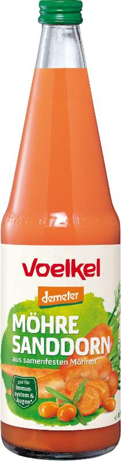 Produktfoto zu Möhren-Sanddorn-Saft