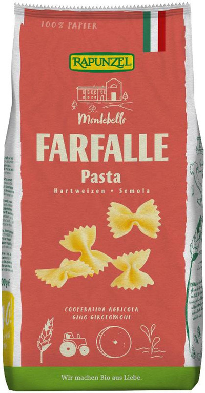 Produktfoto zu Farfalle Semola Nudeln