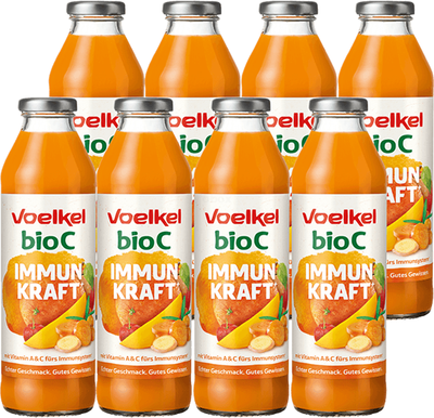Produktfoto zu bioC Immunkraft Saft 8 x 0,5 l