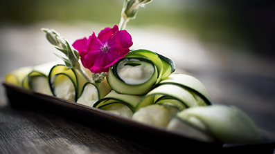 Rezeptbild für Zucchini-Röllchen