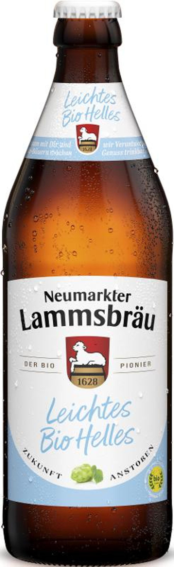 Produktfoto zu Lammsbräu Leichtes Helles 0,5 Liter