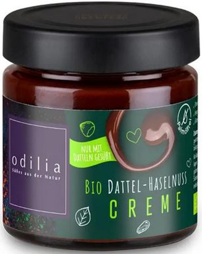 Produktfoto zu Dattel-Haselnuss Creme