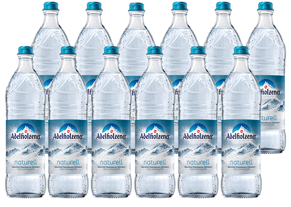 Produktfoto zu Adelholzener naturell 12 x 0,75 l