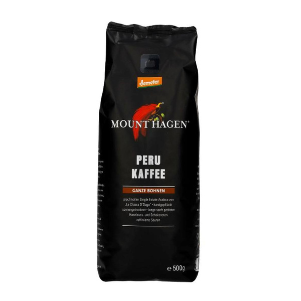 Produktfoto zu Kaffee Peru ganze Bohnen Demeter