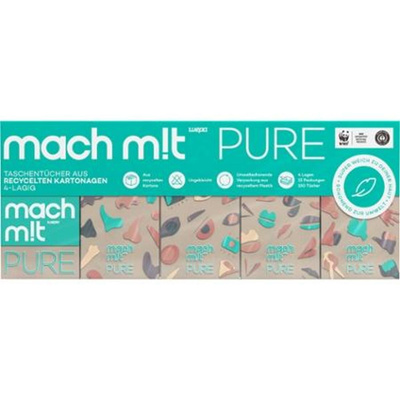 Produktfoto zu Taschentücher Pure 15 x 10 Stück