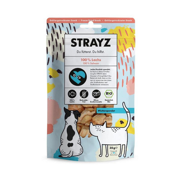 Produktfoto zu Katzen Snack Lachs