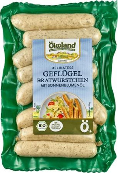 Produktfoto zu Geflügel-Bratwürstchen