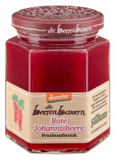Produktfoto zu Fruchtaufstrich Rote Johannisbeere
