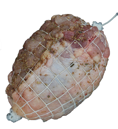 Produktfoto zu Puten Rollbraten Maroni-Champignon