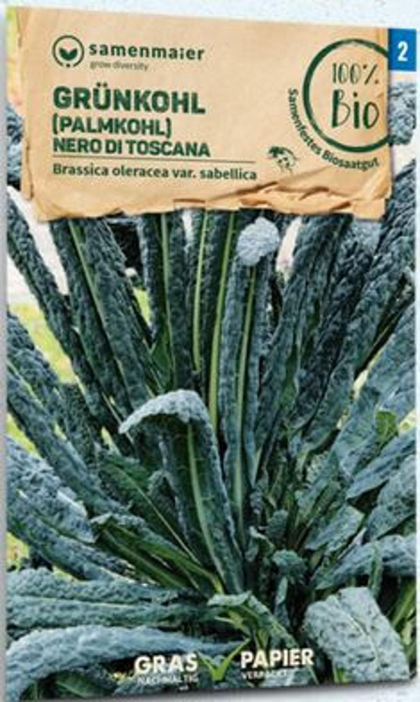Produktfoto zu Saatgut Schwarzkohl Nero di Toscana
