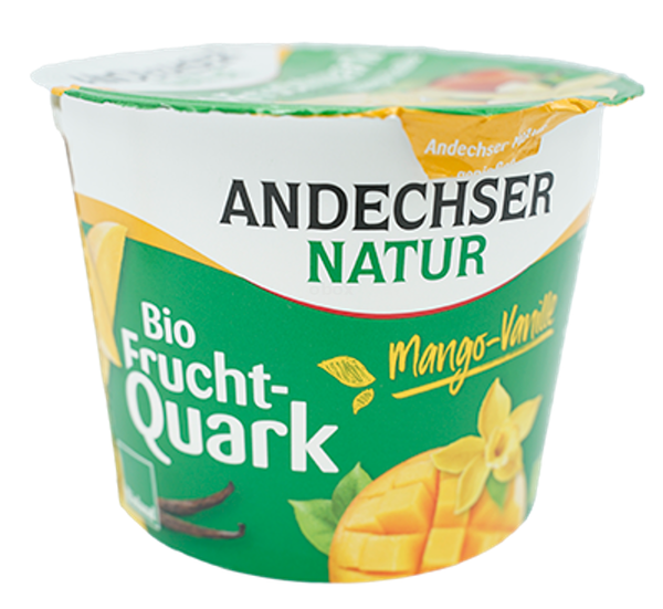 Produktfoto zu Fruchtquark Mango-Vanille