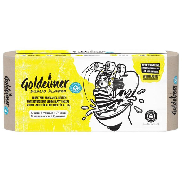 Produktfoto zu Goldeimer Toilettenpapier
