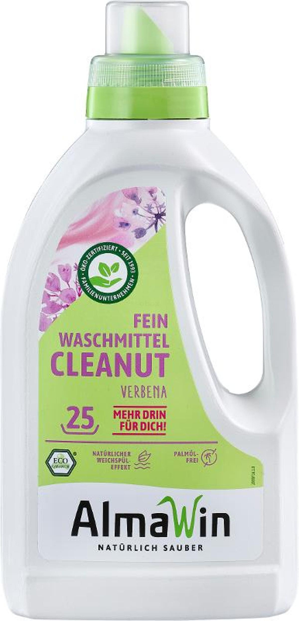 Produktfoto zu Feinwaschmittel Cleanut flüssig palmölfrei