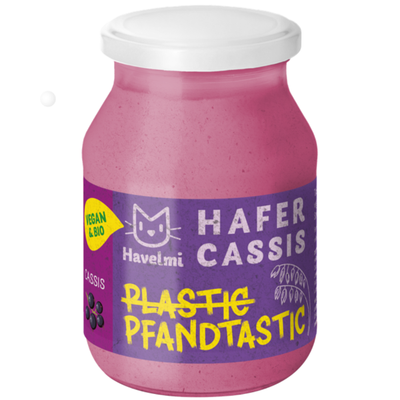 Produktfoto zu Hafer Cassis Joghurtalternative