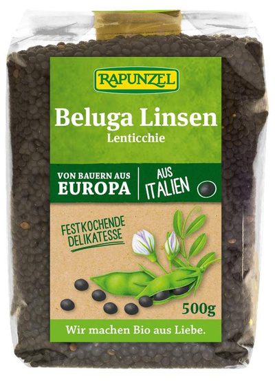 Produktfoto zu Linsen Beluga schwarz
