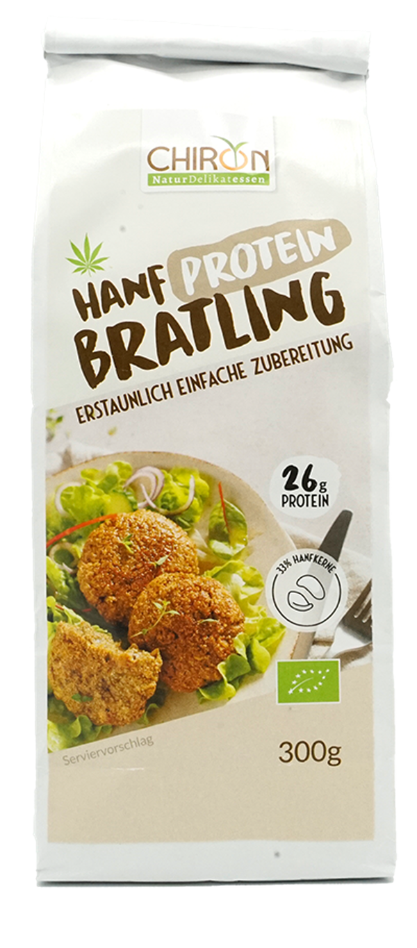 Produktfoto zu Hanf Protein Bratling