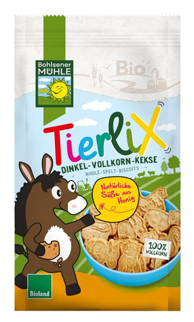 Produktfoto zu Tierlix Dinkel-Vollkorn-Kekse