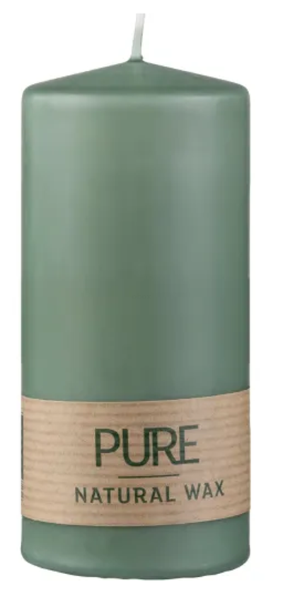 Produktfoto zu Stumpenkerze Smaragd