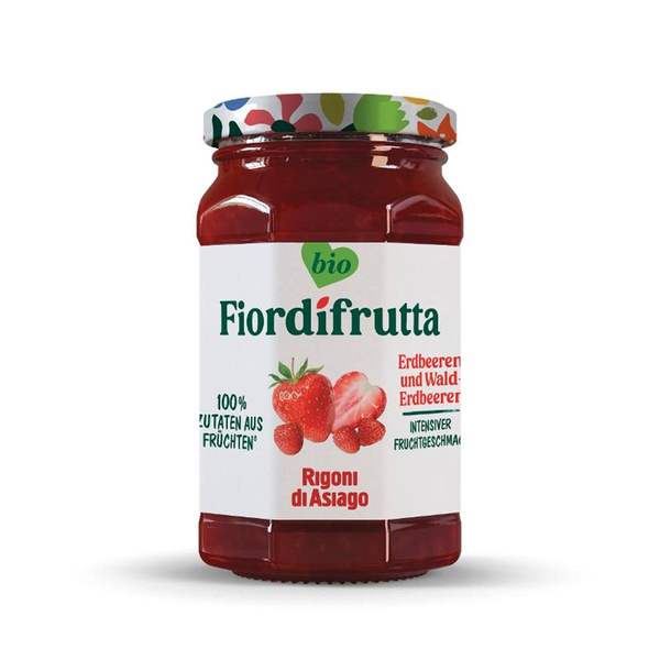 Produktfoto zu Fruchtaufstrich Erdbeere & Wald-Erdbeere