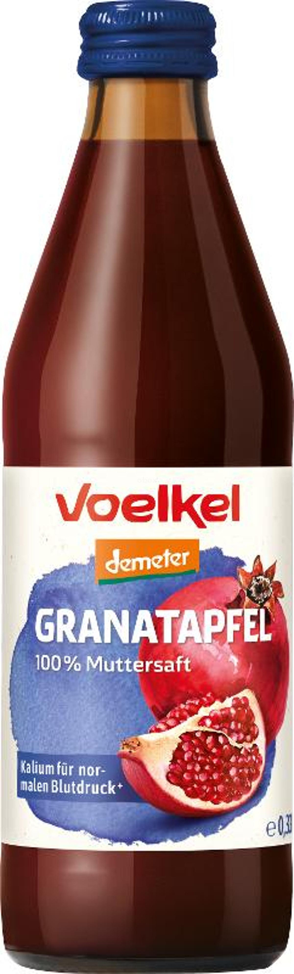 Produktfoto zu Granatapfel Muttersaft 0,33 l