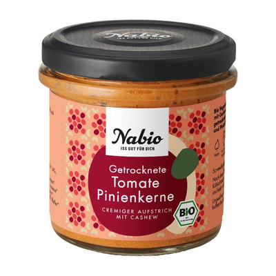 Produktfoto zu Cashew Creme getrocknete Tomate Pinienkern