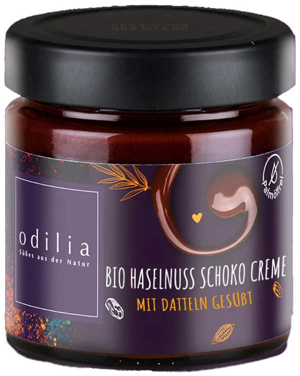 Produktfoto zu Dattel Haselnuss Schoko Creme