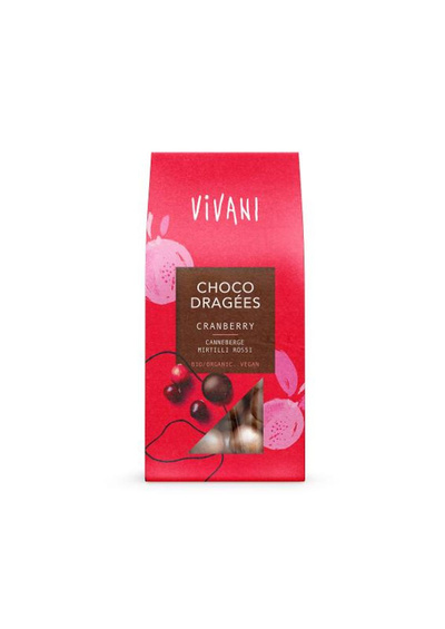 Produktfoto zu Choco Dragées Cranberry