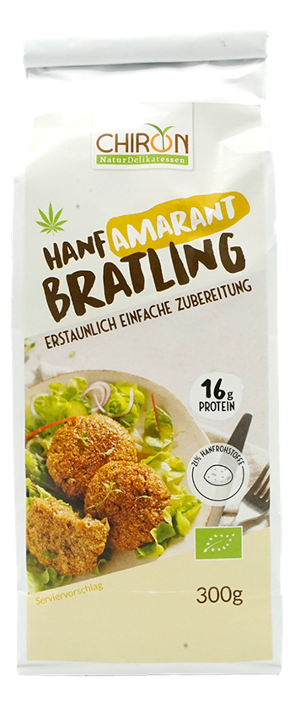 Produktfoto zu Hanf Amarant Bratling