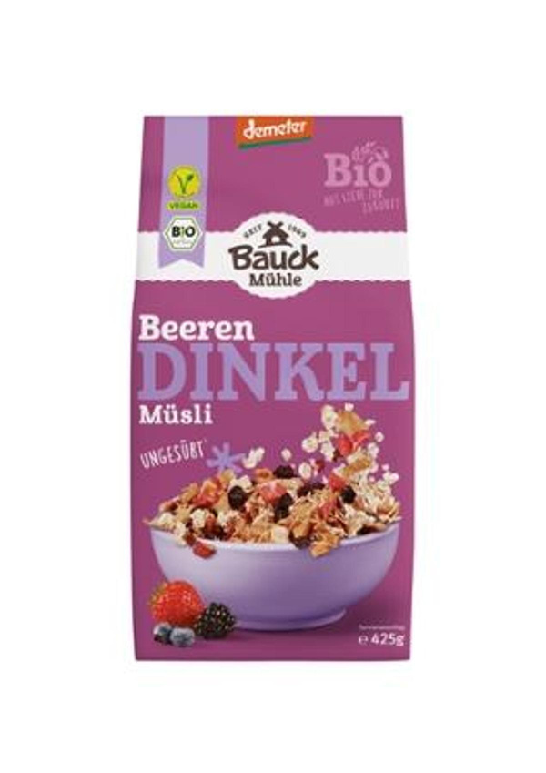 Produktfoto zu Beeren Dinkel Müsli ungesüßt