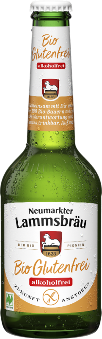 Produktfoto zu Lammsbräu glutenfrei & alkoholfrei