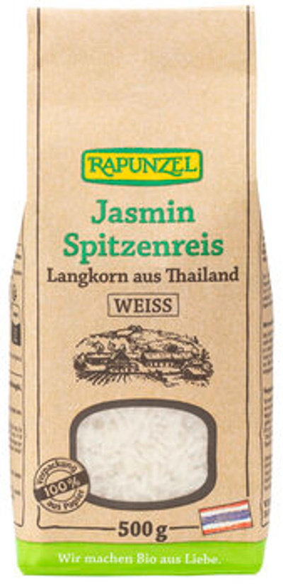 Produktfoto zu Jasmin Reis Langkorn weiß