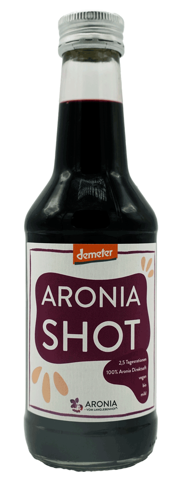 Produktfoto zu Aronia Shot 0,25 l