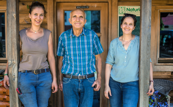 Raphaela, Lorenz und Bernadette Lex