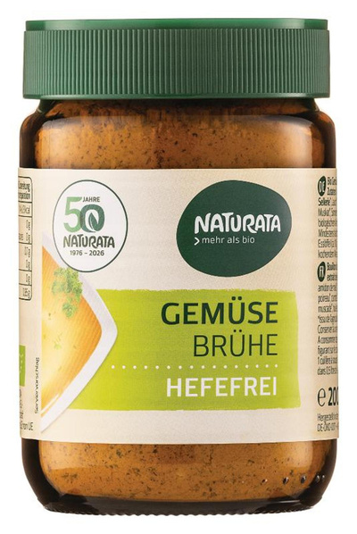 Produktfoto zu Gemüsebrühe hefefrei
