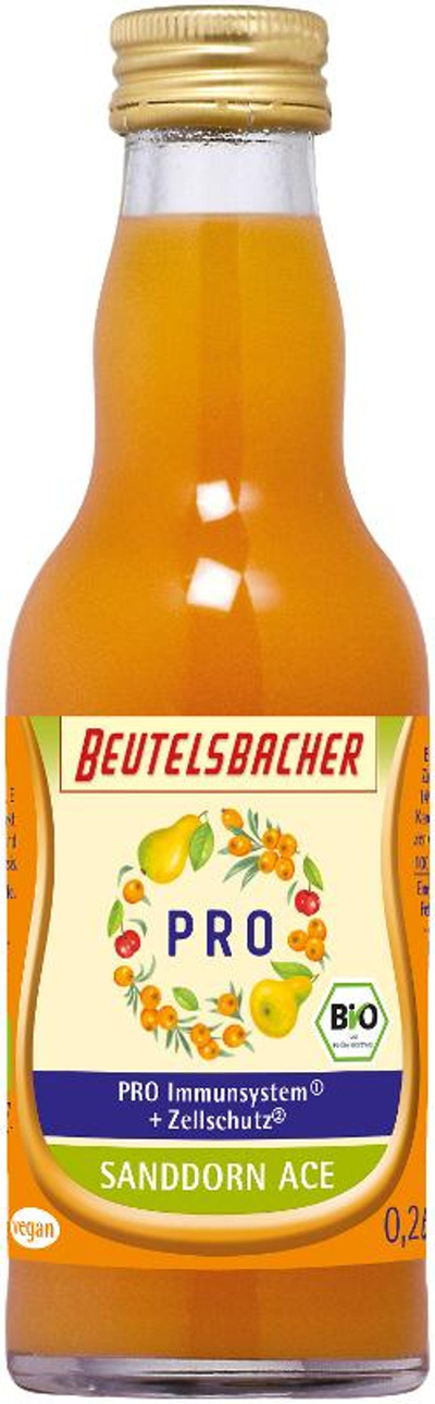 Produktfoto zu Sanddorn ACE Saft 0,2 l