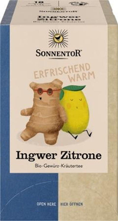 Produktfoto zu Ingwer Zitrone Tee