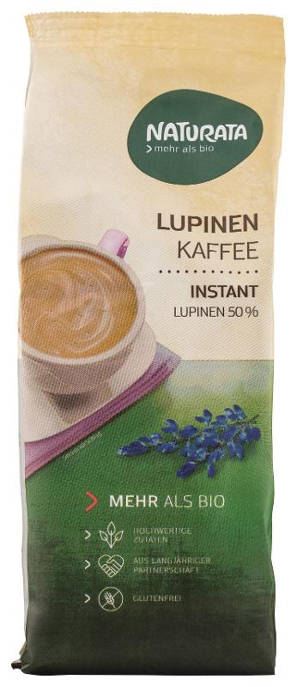 Produktfoto zu Lupinenkaffee Instant Nachfüllbeutel