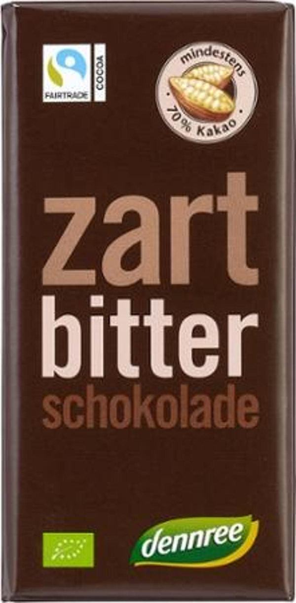 Produktfoto zu Zartbitterschokolade