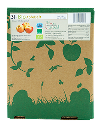 Produktfoto zu Apfelsaft Bag in Box 3 Liter