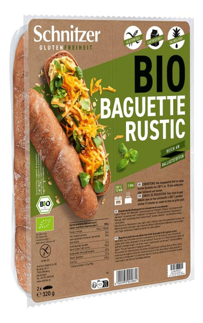 Produktfoto zu Baguette Rustic Glutenfrei