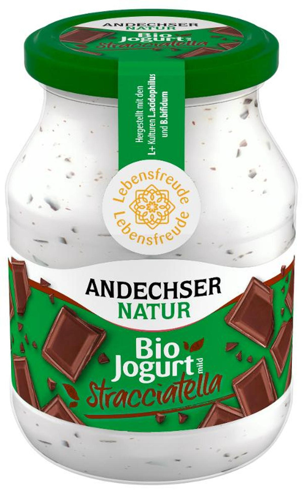 Produktfoto zu Joghurt Glas Stracciatella