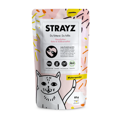 Produktfoto zu Katzen Nassfutter Ente