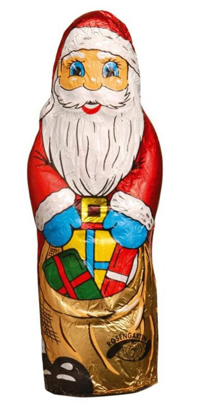 Produktfoto zu Schokoladen-Weihnachtsmann