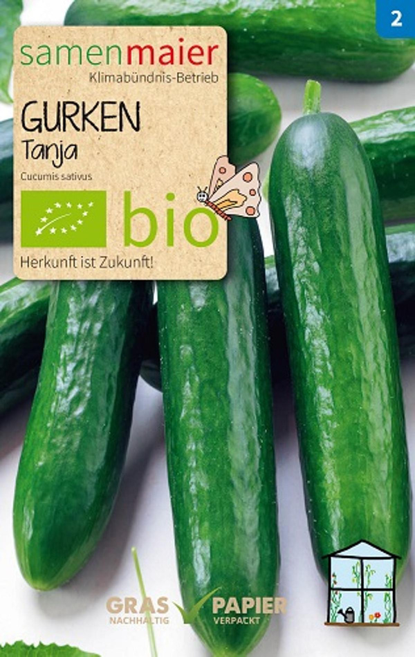 Produktfoto zu Saatgut Gurken Tanja