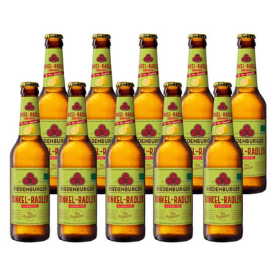 Produktfoto zu Riedenburger Dinkel Radler alkoholfrei 10 x 0,33 l