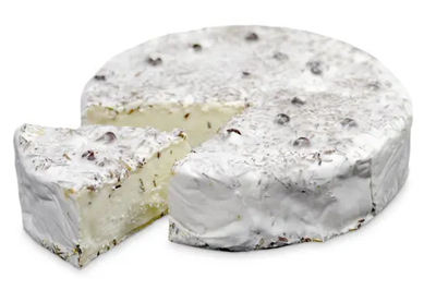 Produktfoto zu Schafsweichkäse Berta Rosmarin Wacholder