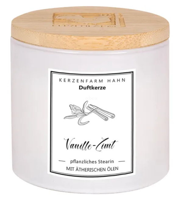 Produktfoto zu Duftkerze Vanille-Zimt