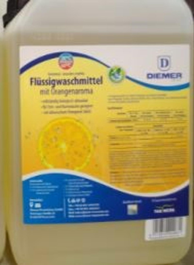 Produktfoto zu Flüssigwaschmittel Orange