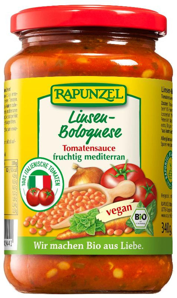 Produktfoto zu Linsen-Bolognese